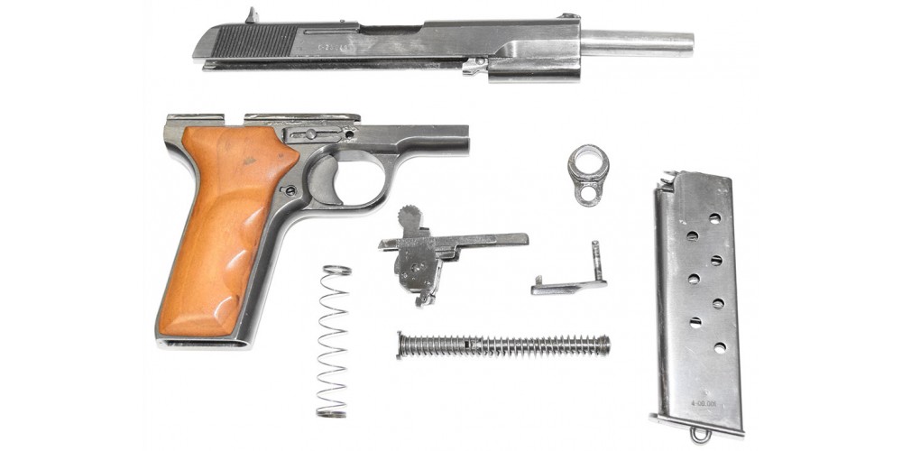 Списанный охолощенный пистолет TOKAREV-СО (Zastava M57) 10x31.