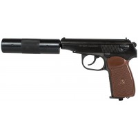 МР-654К-22 пневм. пист. к.4,5мм фальшглушитель
